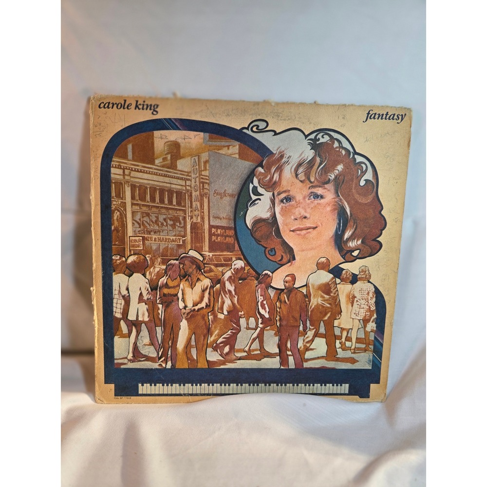 Carole King Fantasy Vinyl LP 1973 Ode Records SP 77018 12 Inch Record Album